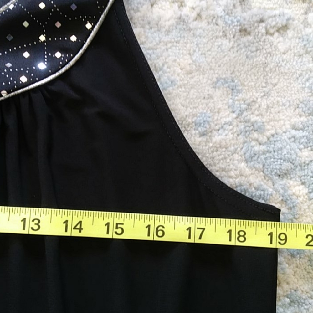 Dress Barn Sparkle Stretch Dress 10 - Picture 11 of 12
